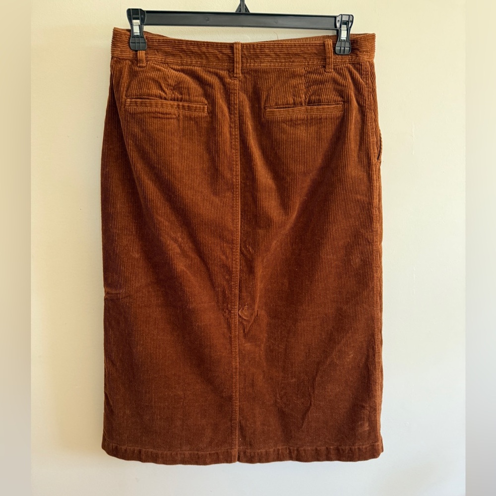 Gap Corduroy midi with front slit - Picture 7 of 8